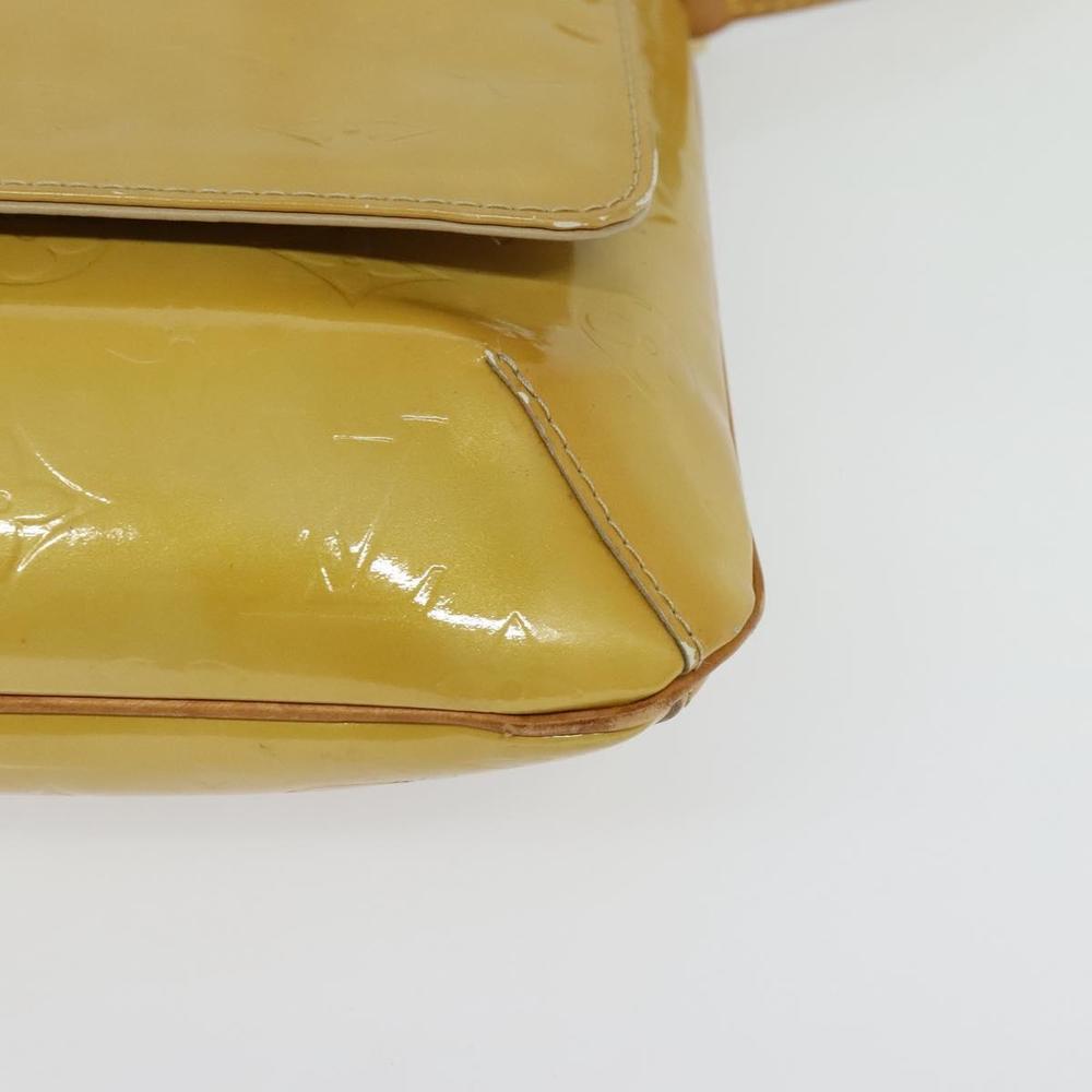 LOUIS VUITTON Monogram Vernis Thompson Street Bag Beige M91301 LV Auth 140666 - Picture 14 of 16
